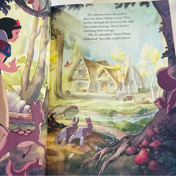 Disney Princess Snow White & the Seven Dwarfs Paperback Storybook Picture Book - Picture 8 of 16